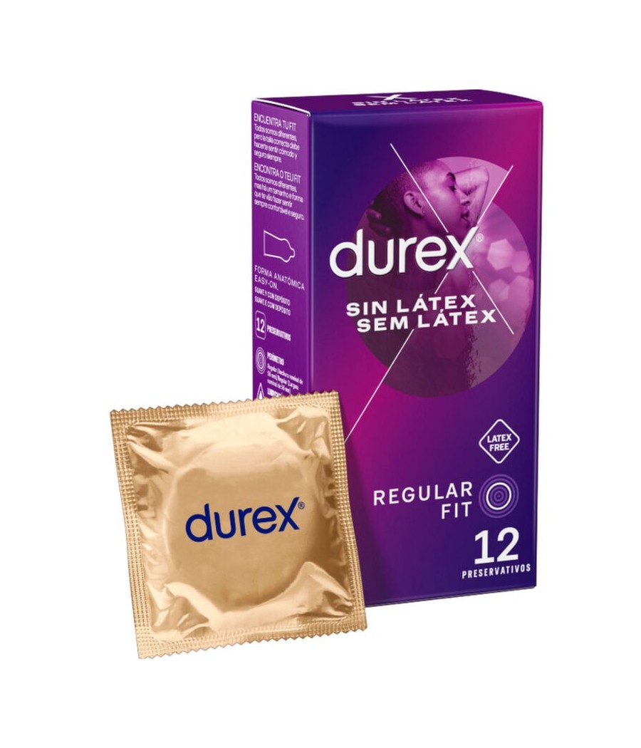 DUREX - PRESERVATIVI SENZA LATTICE 12 UNITÀ DUREX - PRESERVATIVI SENZA LATTICE 12 UNITÀ