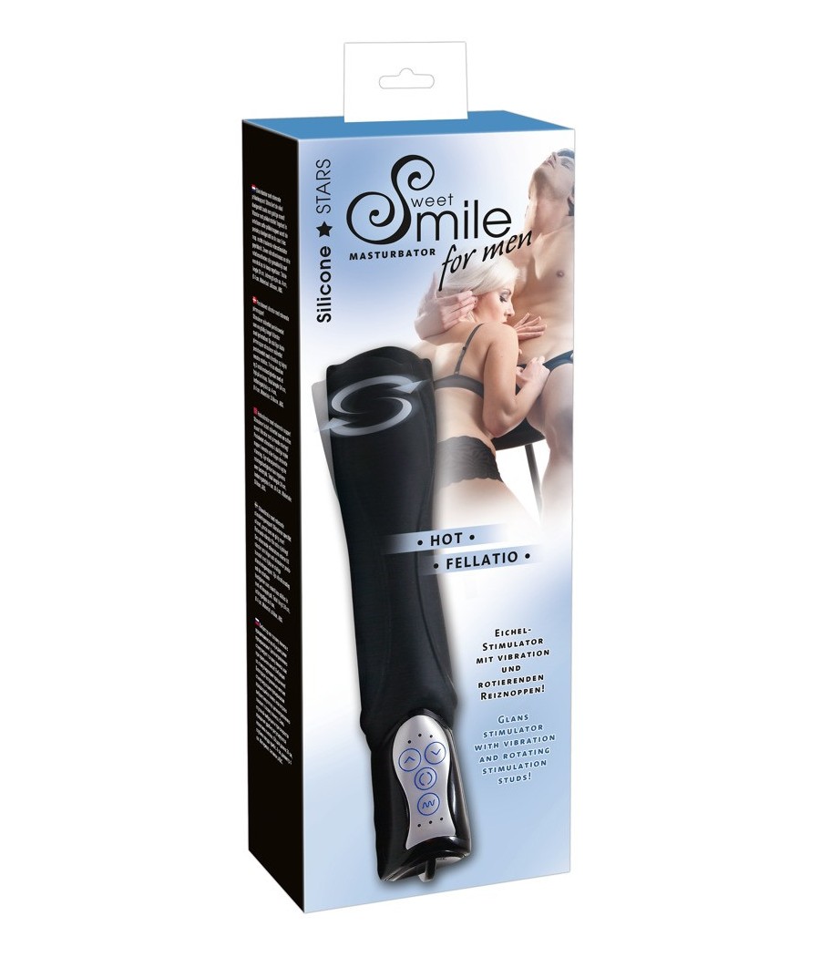 SIMULATORE RAPPORTO ORALE A TESTA ROTANTE "HOT FELLATIO"