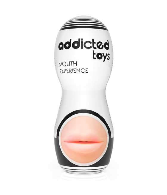 MASTURBATORE BOCCA REALISTICA - ADDICTED TOYS - "MOUTH MASTURBATOR 2.0"