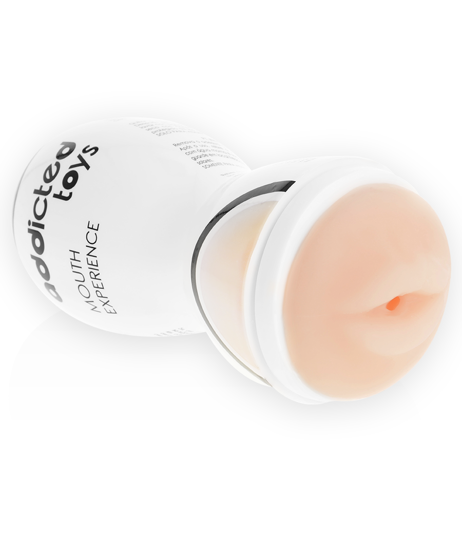 MASTURBATORE BOCCA REALISTICA - ADDICTED TOYS - "MOUTH MASTURBATOR 2.0"