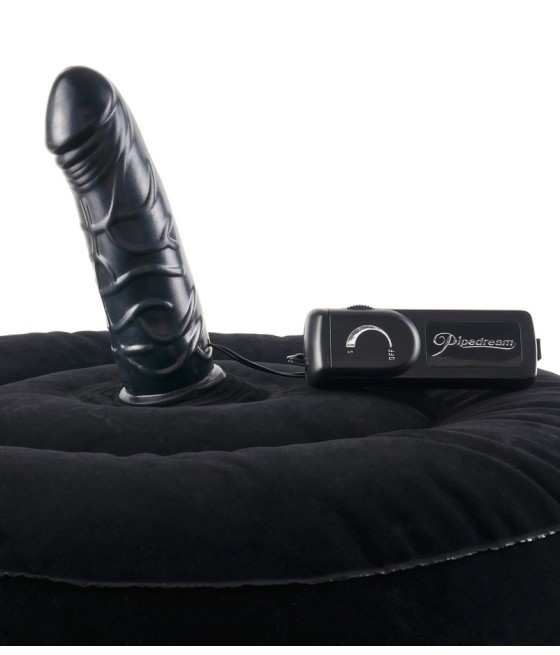 SEDIA GONFIABILE CON FALLO VIBRANTE FETISH FANTASY "HOT SEAT"
