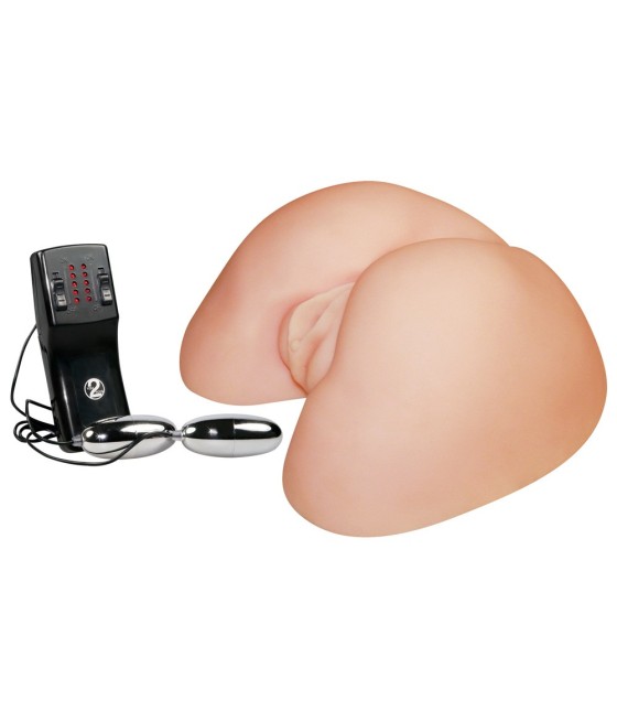 VAGINA ED ANO REALISTICI CON DOPPIA VIBRAZIONE MANDY MYSTERY "DOGGY STYLE"