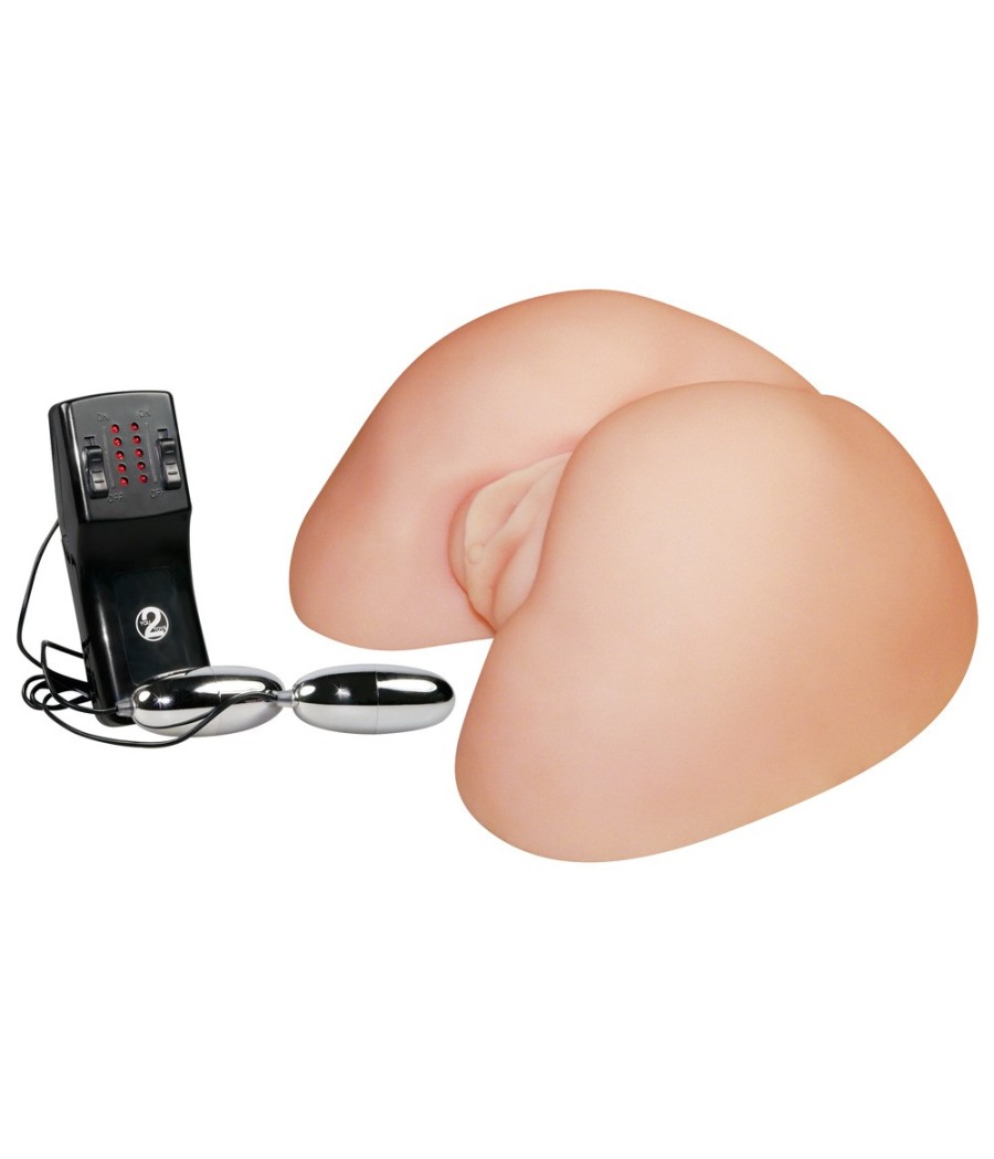 VAGINA ED ANO REALISTICI CON DOPPIA VIBRAZIONE MANDY MYSTERY "DOGGY STYLE"