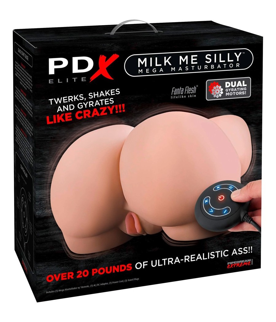 MASTURBATORE ULTRAREALISTICO "MILK ME SILLY" PDX ELITE