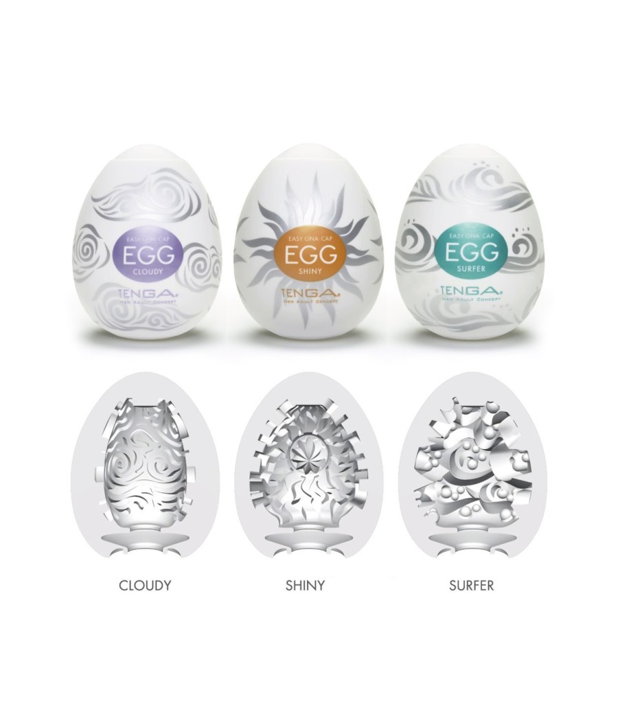 MASTURBATORE TENGA EGG \"SHINY\"
