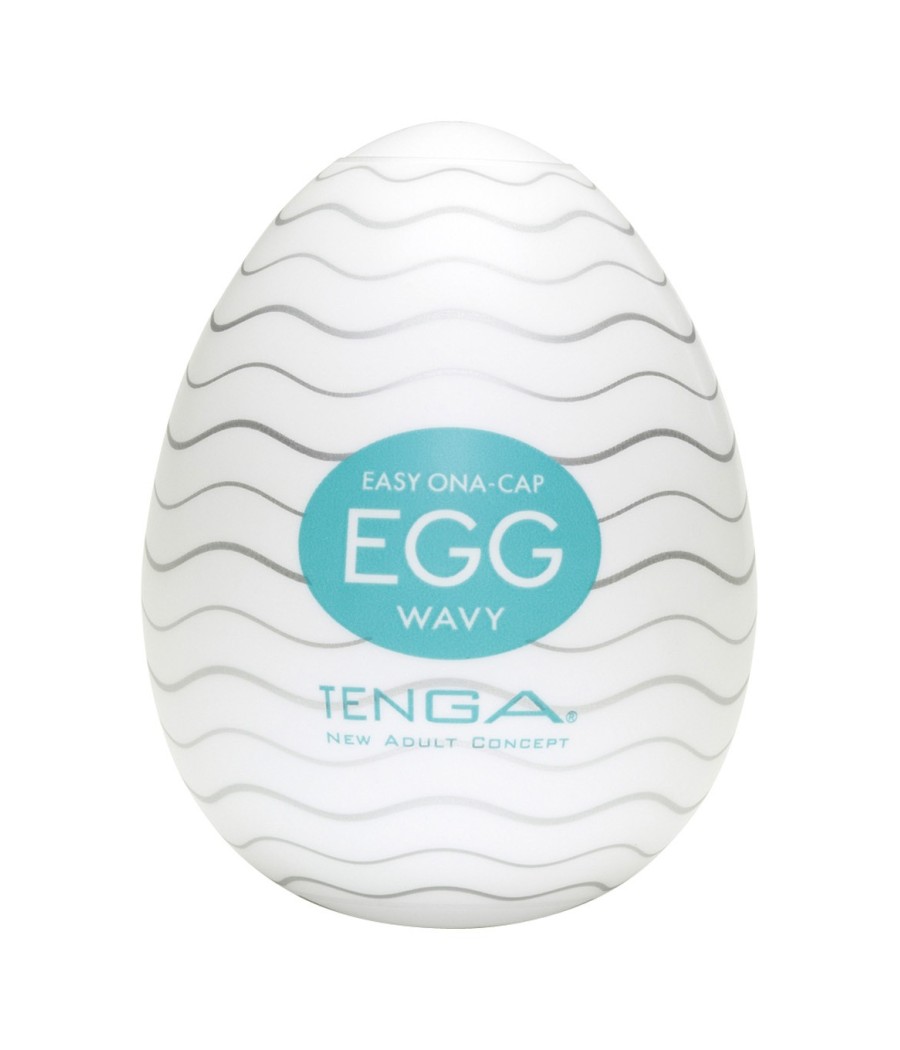 MASTURBATORE TENGA EGG \"WAVY\"