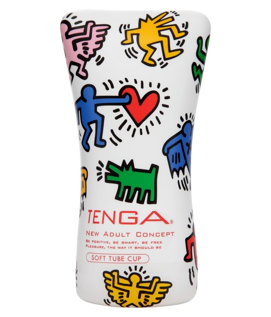 MASTURBATORE TENGA KEITH HAIRING "SOFT TUBE CUP"