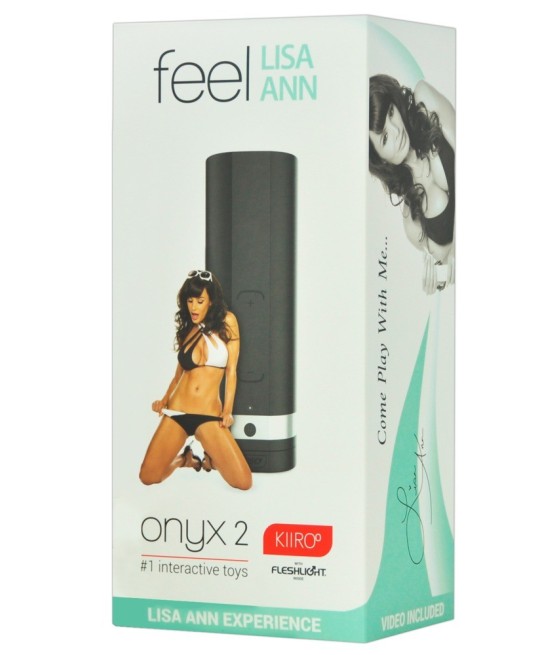 Masturbatore Hi Tech -KIIROO® Onyx2™ Lisa Ann Experience - Interattivo