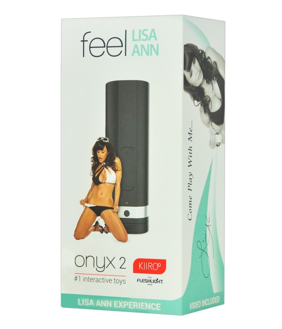 Masturbatore Hi Tech -KIIROO® Onyx2™ Lisa Ann Experience - Interattivo