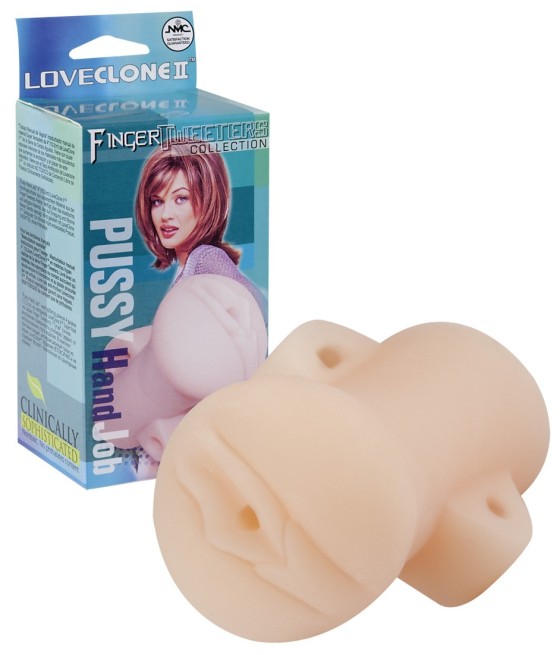 MASTURBATORE VAGINA REALISTICA CON MANIGLIE \"PUSSY HAND JOB\"