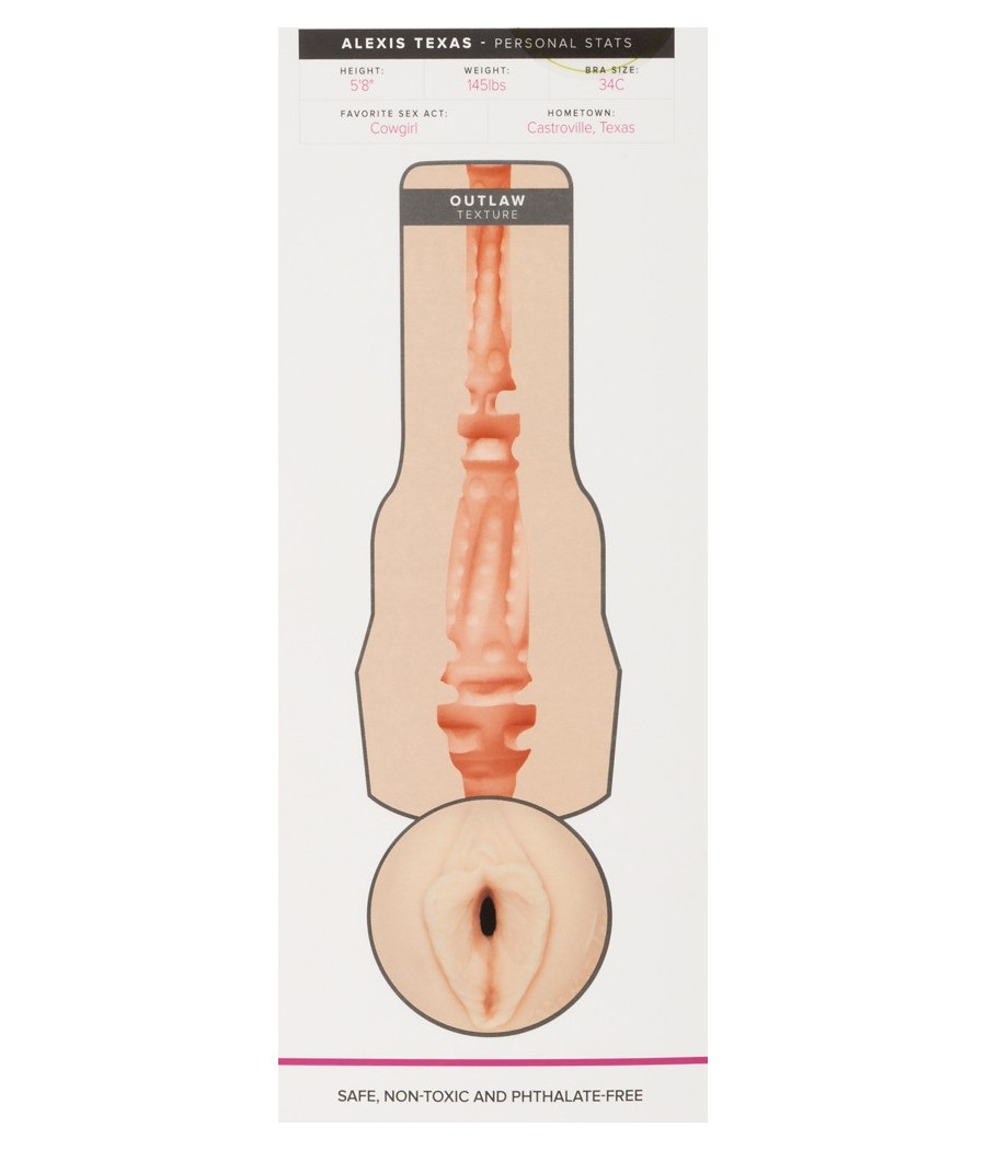 MASTURBATORE VAGINA REALISTICA FLESHLIGHT "ALEXIS TEXAS" OUTLAW