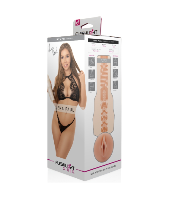 MASTURBATORE VAGINA REALISTICA FLESHLIGHT "LENA PAUL" NYMPH