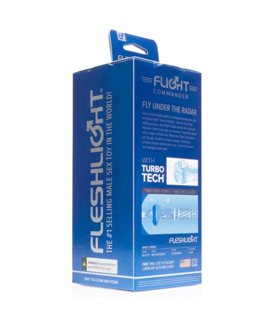 MASTURBATORE FLESHLIGHT "FLIGHT COMMANDER" TURBO TECH