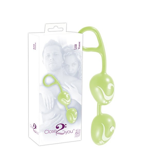 PALLINE DEL PIACERE \"LOVE BALL DUO\" VERDE