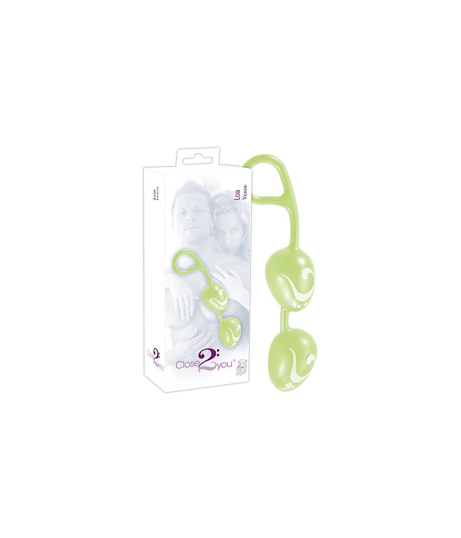 PALLINE DEL PIACERE \"LOVE BALL DUO\" VERDE