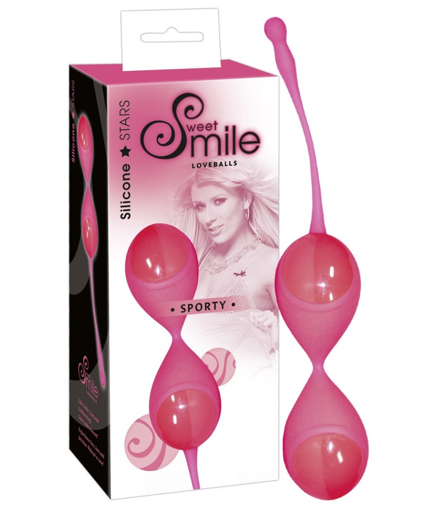 PALLINE DELLE GEISHE SWEET SMILE \"SPORTY\" ROSA