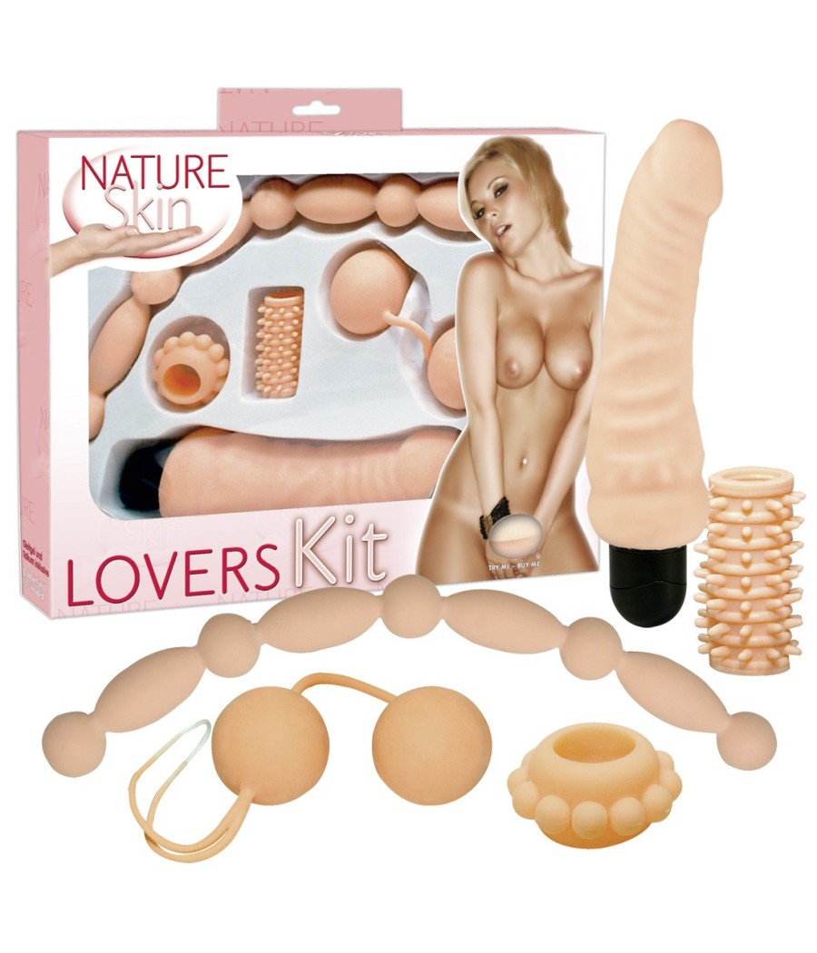 KIT DEL PIACERE "LOVERS SKIN"