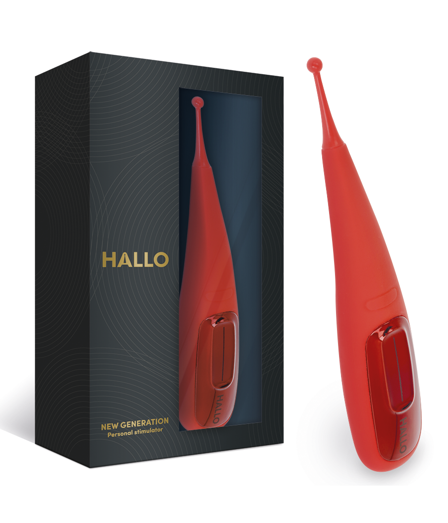 STIMOLATORE CLITORIDE - HALLO FOCUS VIBRATOR RED