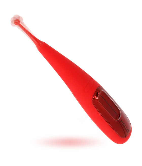 STIMOLATORE CLITORIDE - HALLO FOCUS VIBRATOR RED