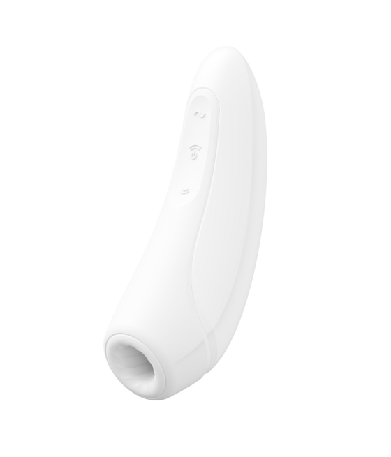 STIMOLATORE CLITORIDE - SATISFYER CURVY 1+ - WHITE
