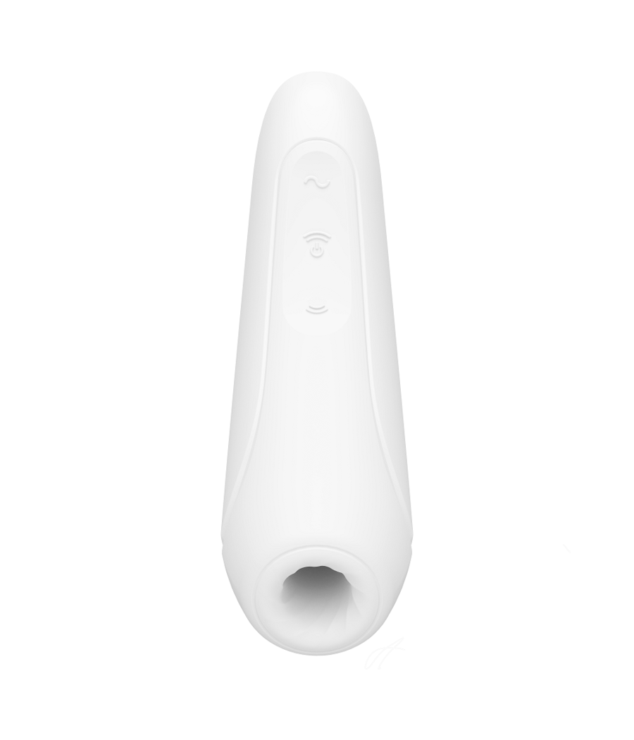 STIMOLATORE CLITORIDE - SATISFYER CURVY 1+ - WHITE