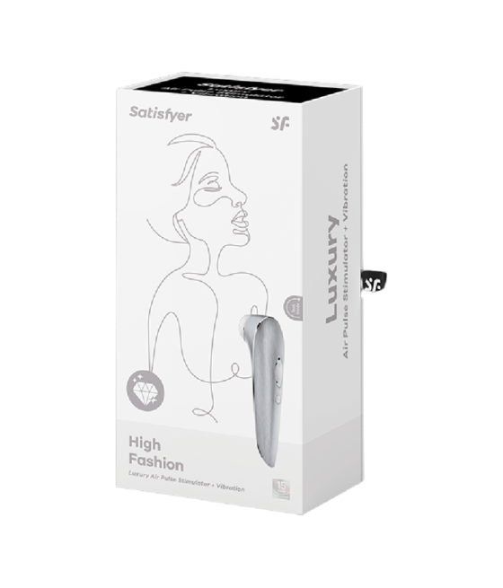 STIMOLATORE CLITORIDE - HIGH FASHION LUXURY - PULSE STIMULATOR + VIBRATION