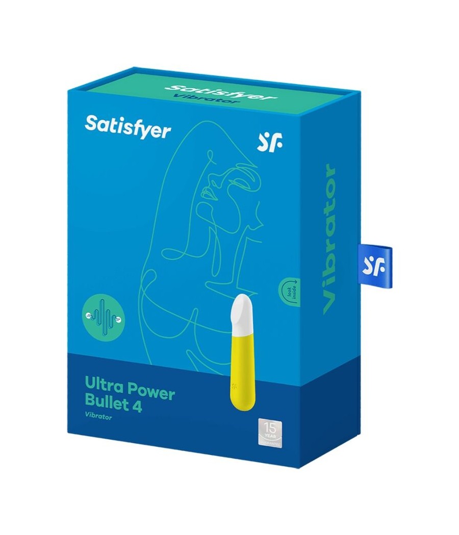 STIMOLATORE CLITORIDE - ULTRA POWER BULLET 4 - YELLOW