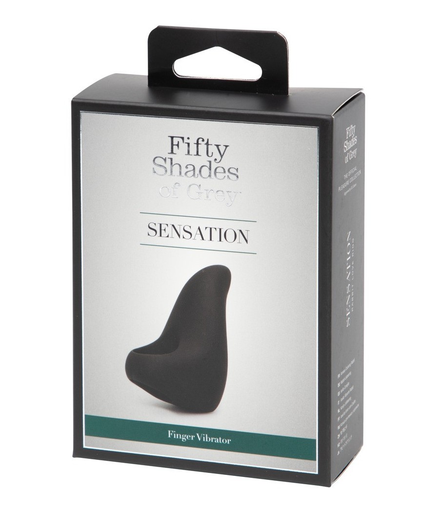 STIMOLATORE VIBRANTE DA DITO PER CLITORIDE "SENSATION FINGER" 50 SFUMATURE