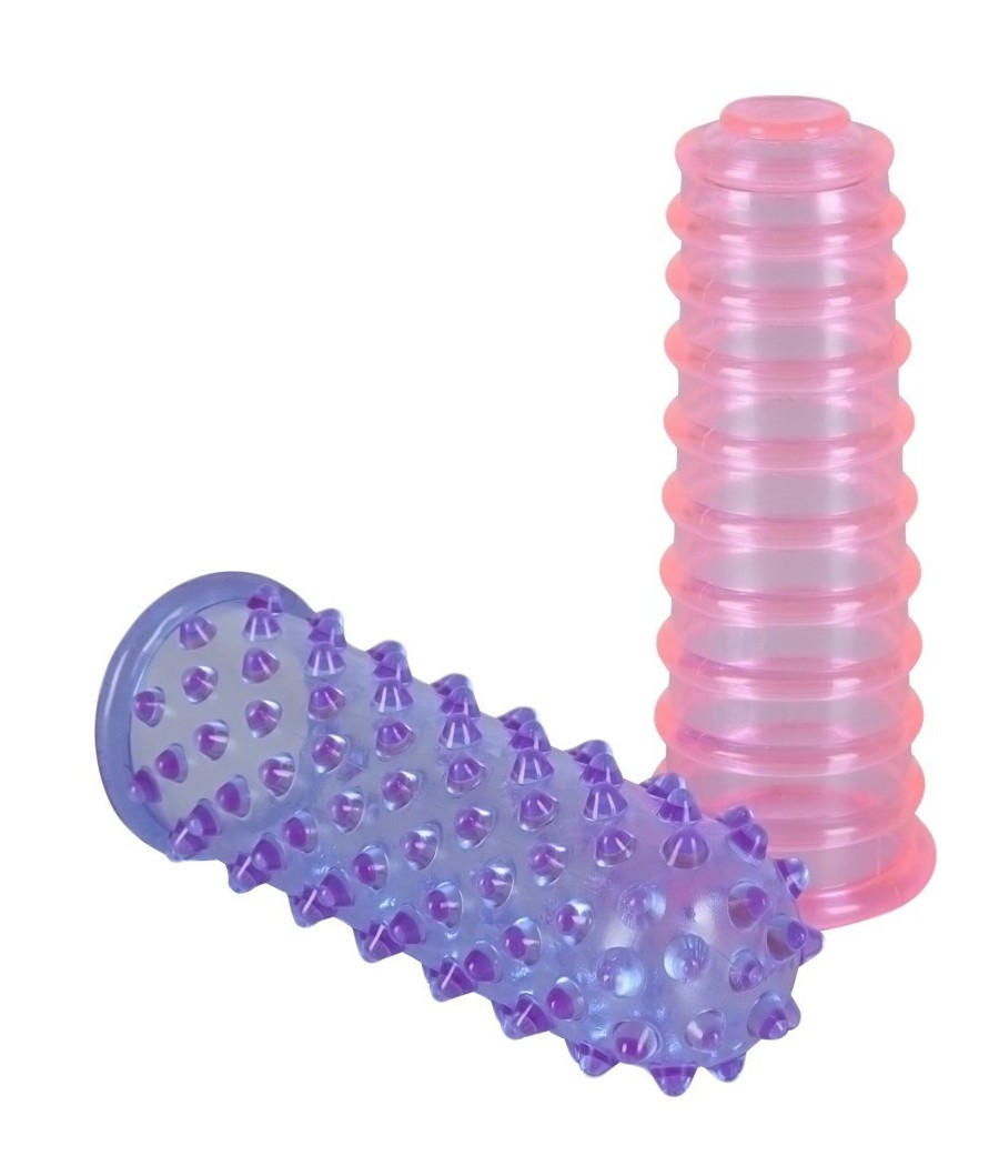 SET 2 GUAINE DA DITO PER MASTURBAZIONE "LOVE FINGERS"