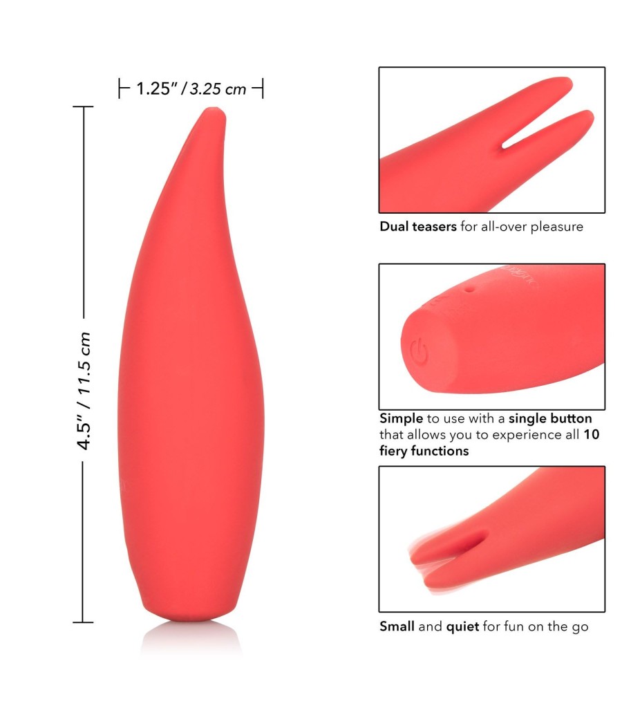 Stimolatore Clitoride -  Red Hot™ Flare