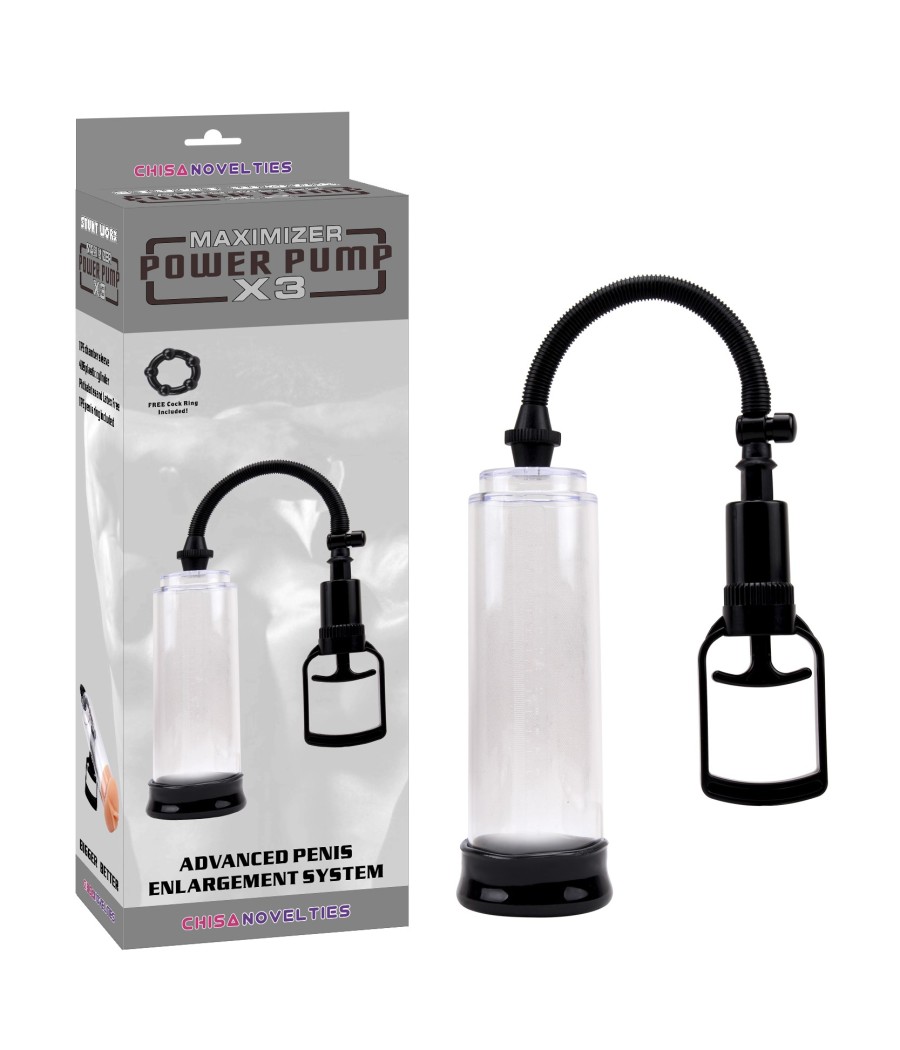 SVILUPPATORE PENE A POMPA CON VAGINA "MAXIMIZER POWER PUMP X3"