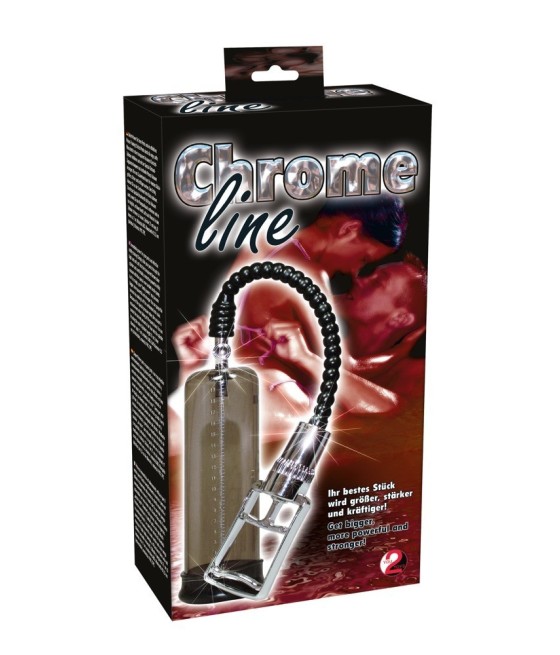 POMPA SVILUPPA PENE "CHROME LINE"
