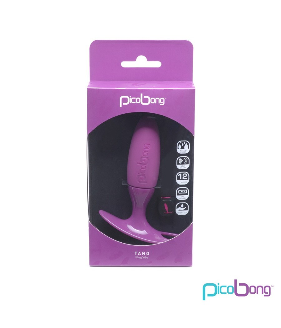 PLUG ANALE VIBRANTE PICOBONG "TANO" VIOLA