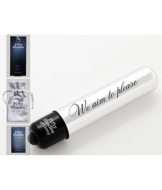 VIBRATORE CLASSICO 50 SFUMATURE DI GRIGIO "SODDISFAZIONI"