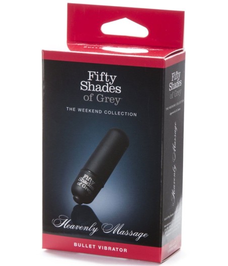 VIBRATORE BULLET 50 SFUMATURE DI GRIGIO MASSAGGIO PARADISIACO