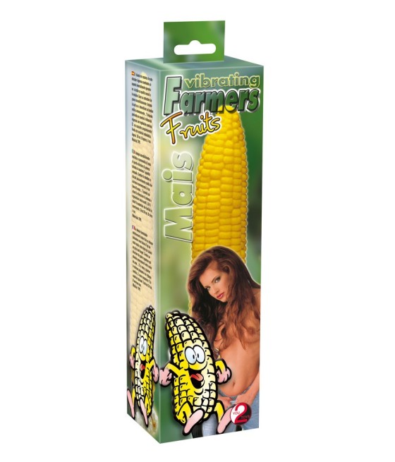VIBRATORE A FORMA DI PANNOCCHIA DI MAIS - 24 CM