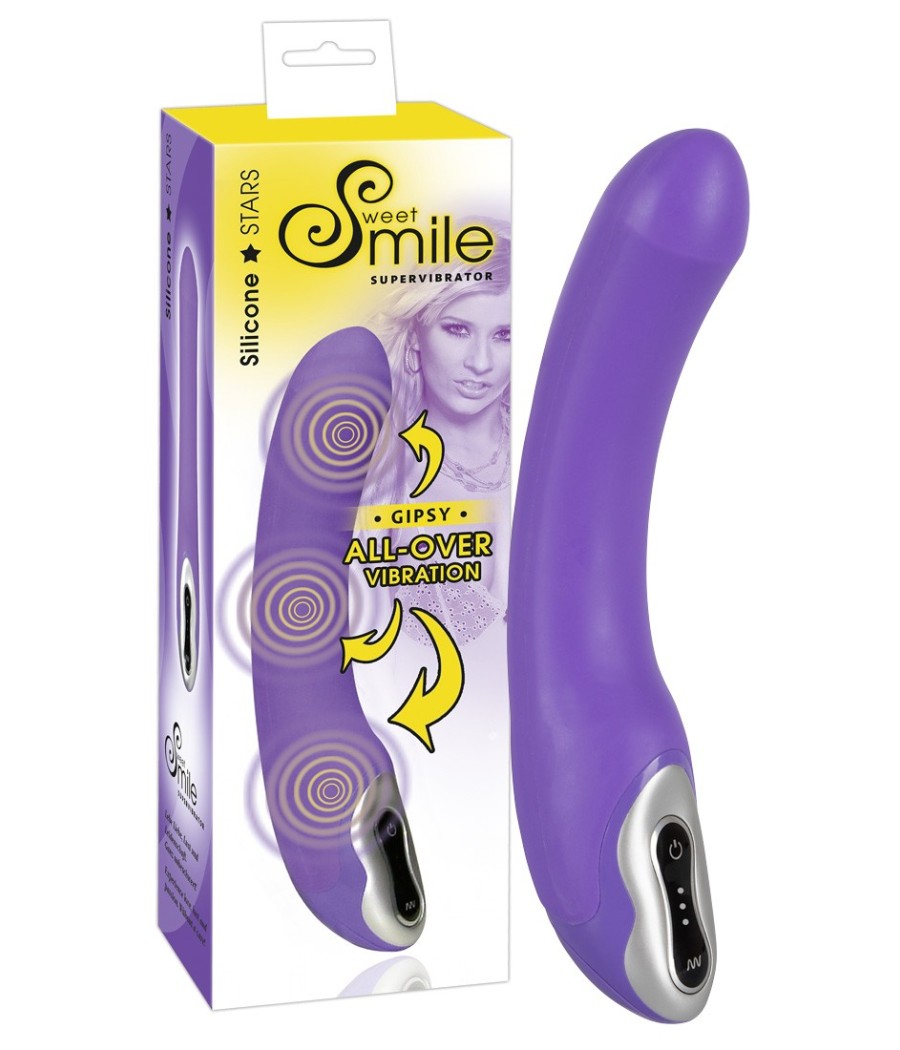 VIBRATORE DOPPIO MOTORE "GIPSY" VIOLA