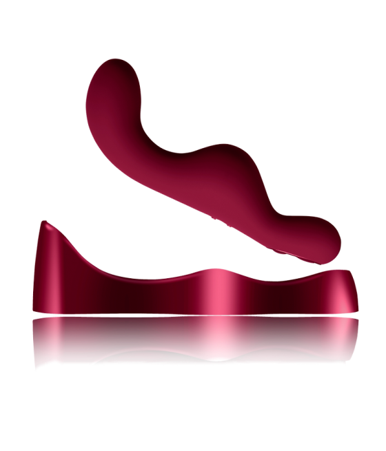 Rocks Off Ruby Glow Blush - Vibratore Punto G, 10 MOD, Ricaricabile