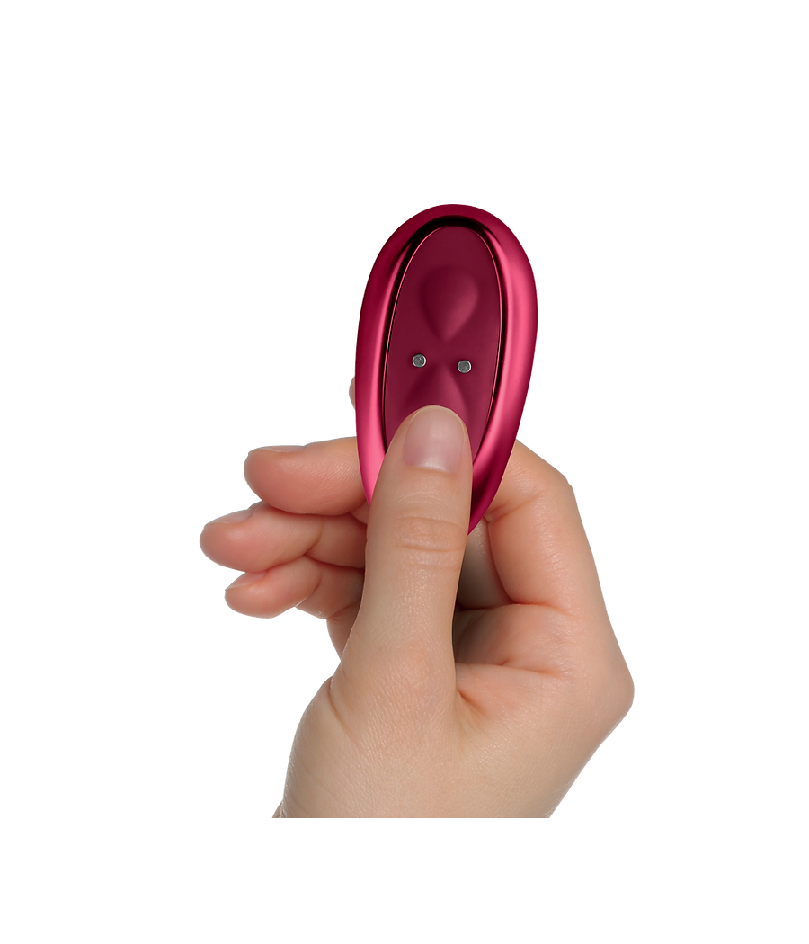 Rocks Off Ruby Glow Blush - Vibratore Punto G, 10 MOD, Ricaricabile