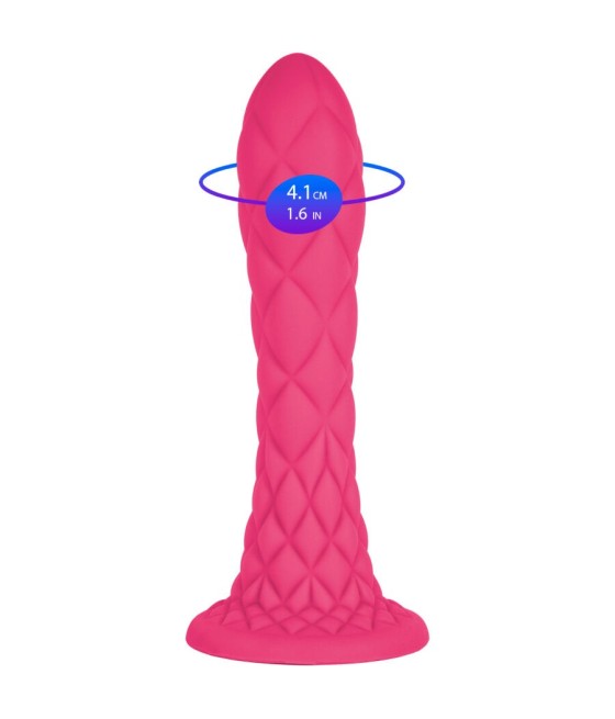 SILEXD - DREAMY DILDO FANTASY LIQUID SILICONE THERMOREACTIVE FUCHSIA 18.5 CM
