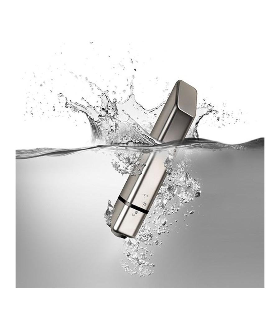 VIBRATORE - ROCKS-OFF BALA BAMBOO VIBRATING SILVER BULLET