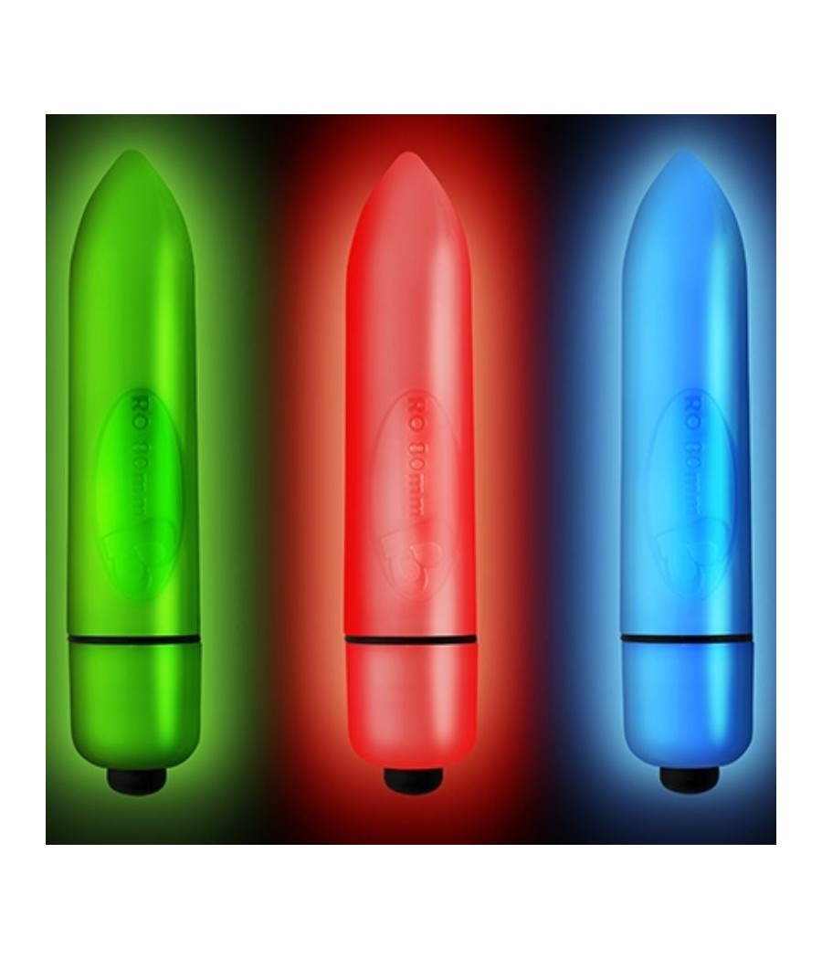 VIBRATORE - ROCKS OFF - NEON NIGHT QUASAR ROJO