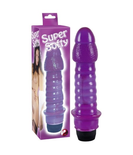 VIBRATORE - SUPER SOFTY - COLORE VIOLA