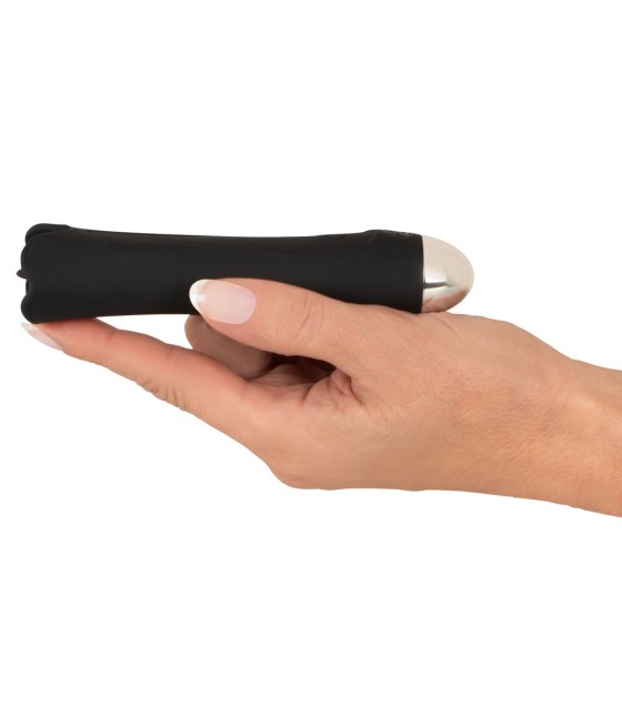 MINI VIBRATORE NEW GENERATION CON STORAGE BAG E LUBRIFICANTE - COLORE NERO