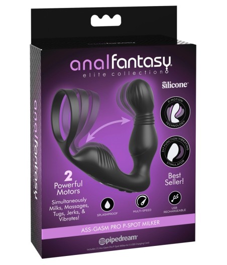 STIMOLATORE PROSTATA DESIGN - ASS GASM PRO P-SPOT - ANAL FANTASY