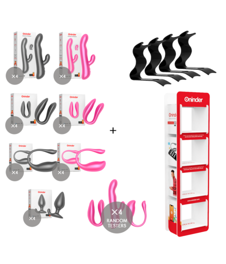 ONINDER SUPER PACK con espositore per locali