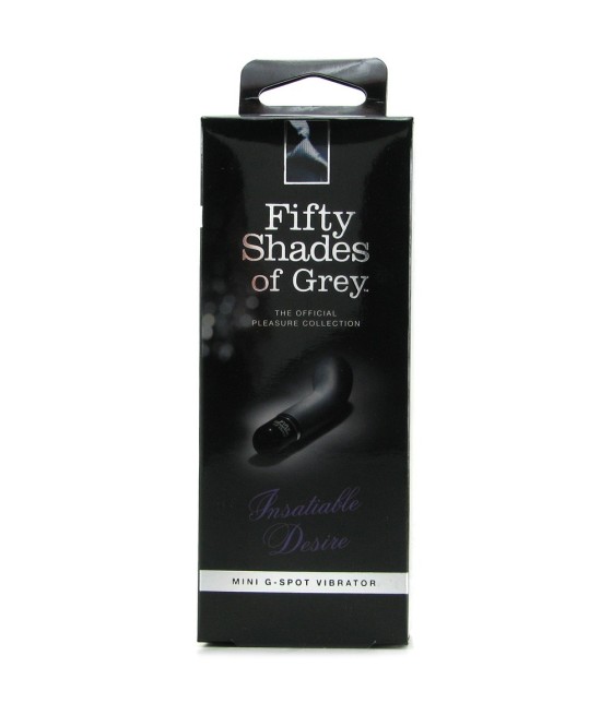 MINI VIBRATORE PUNTO G 50 SFUMATURE DI GRIGIO "DESIDERIO INSAZIABILE"