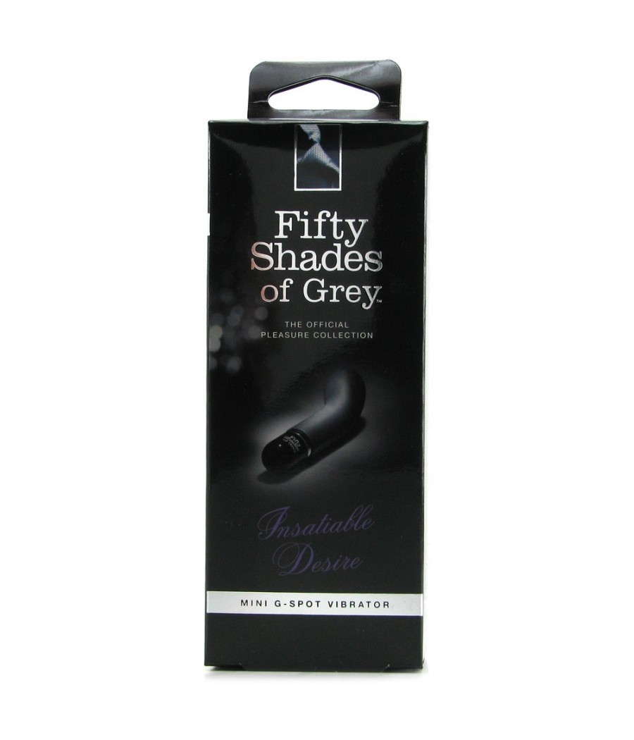 MINI VIBRATORE PUNTO G 50 SFUMATURE DI GRIGIO "DESIDERIO INSAZIABILE"