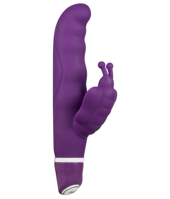 VIBRATORE CON STIMOLATORE CLITORIDEO E PUNTO G "G-BUTTERFLY"