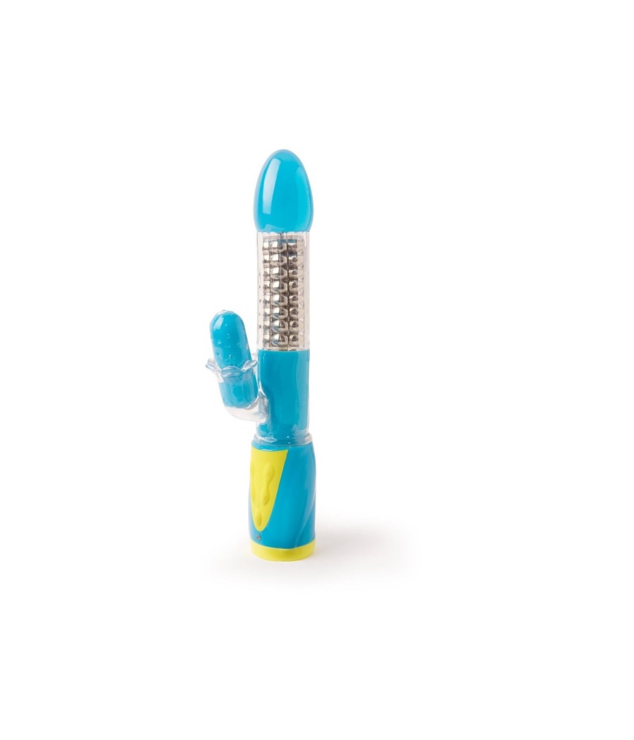 VIBRATORE RABBIT CON PULSAZIONI \"ULTRAZONE MIRACLE GIRL\" - 23.5 CM